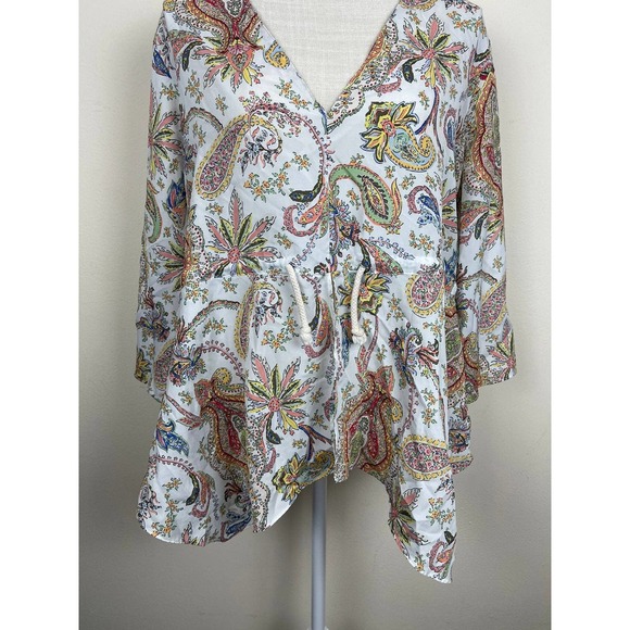 Zara Floral Blouse Top - Picture 3 of 7